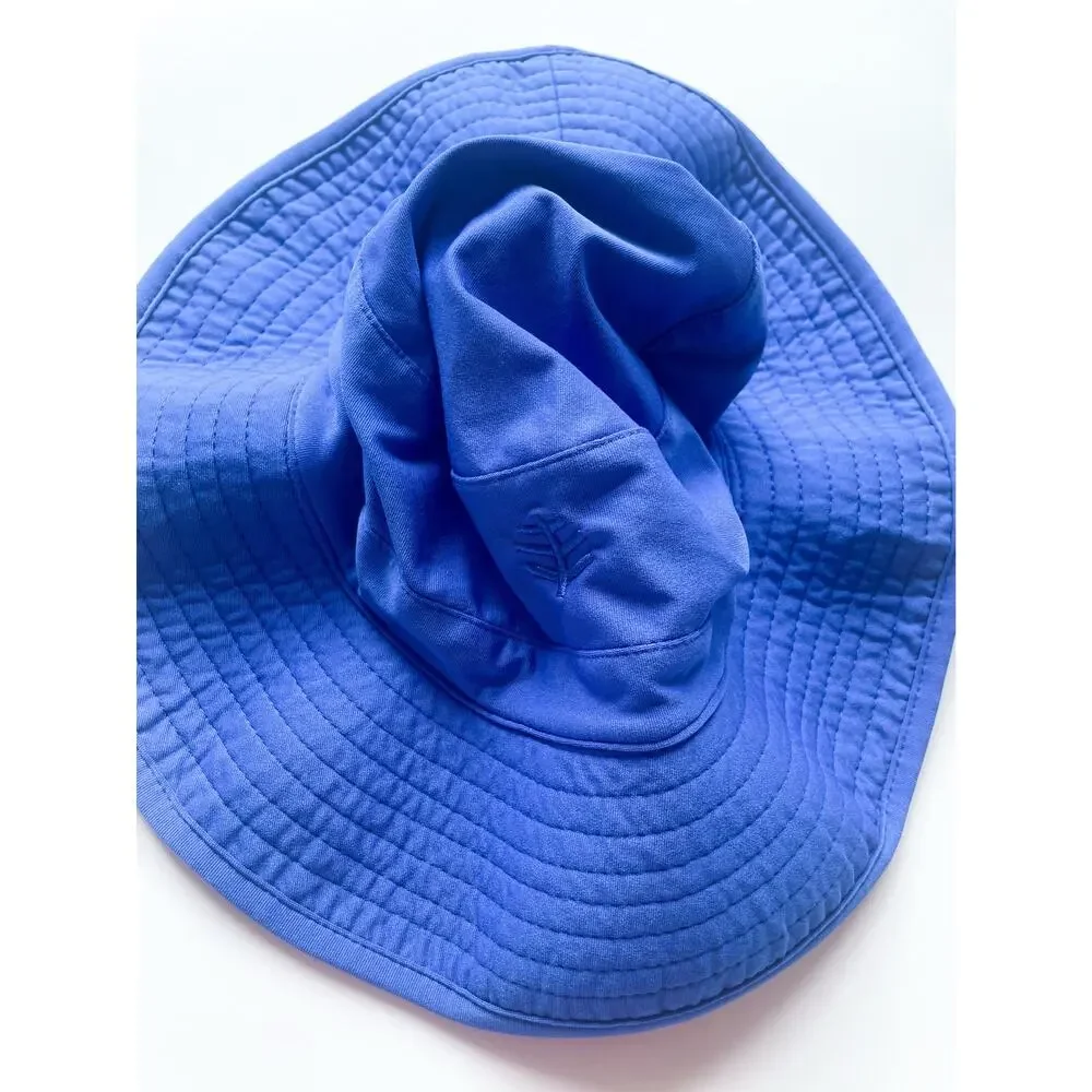 Baby Boy's Coolibar Blue Wide Brimmed Sun Bucket Hat UPF Protection 6-12 Months